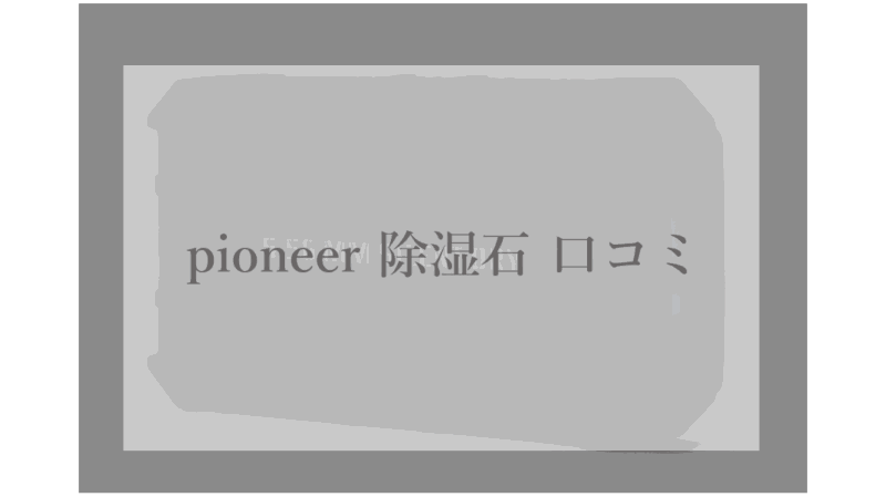 pioneer_dehumidifying_stone